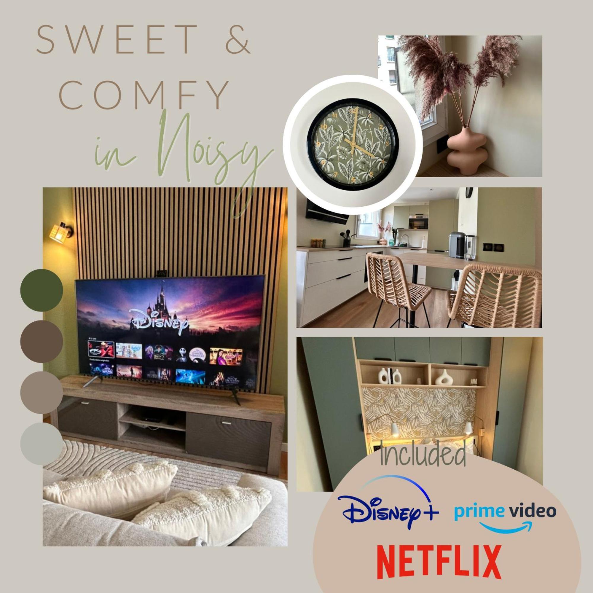 Sweet And Comfy In Hyper City Center With Netflix, Prime And Disney Plus Included Noisy-le-Grand Eksteriør bilde